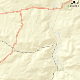 Oued el Abtal Street Map