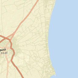 Ksour Essaf Street Map