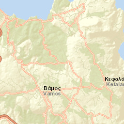 Kalýves Street Map