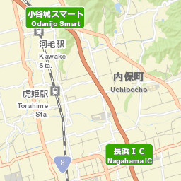 Nagahama-shi Street Map
