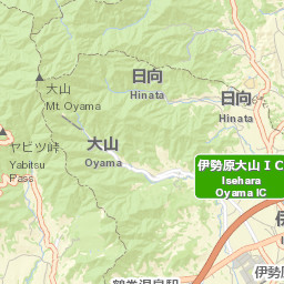 Isehara Shi Street Map