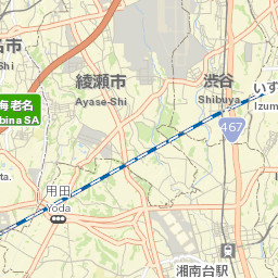 Ayase Shi Street Map