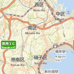Yokohama Street Map