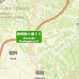 Sodegaura-shi Street Map