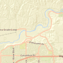 Oil City California Street Map