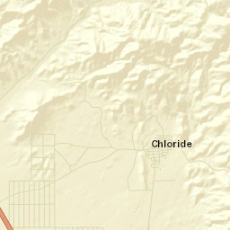 Chloride Arizona Street Map