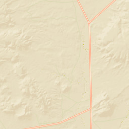 Bidahochi Arizona Street Map