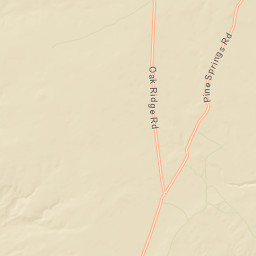 Pine Springs Arizona Street Map