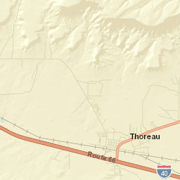 Thoreau Street Map