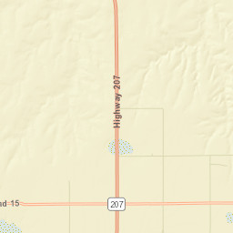 Carson County Street Map