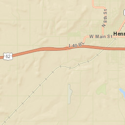 112 North 4th Street, Henryetta, OK Street Map