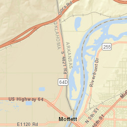 State Highway 64D, Roland, OK 74954 Street Map