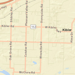 Shibley Arkansas Street Map