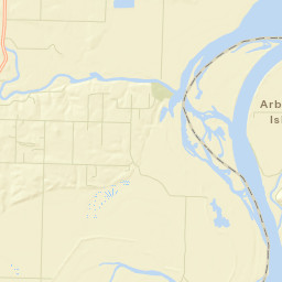 Yoestown Arkansas Street Map