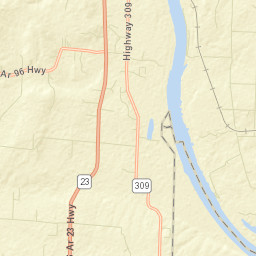 5101-5199 Arkansas 309, Ozark, AR Street Map