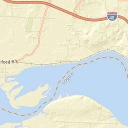 Interstate 40, Clarksville, AR 72830, America Street Map