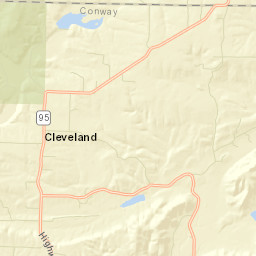 Lost Corner Arkansas Street Map