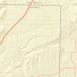 Whipple Arkansas Street Map