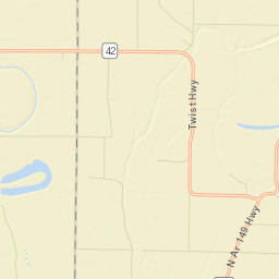 Yarbo Place Arkansas Street Map