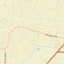 West Union Tennessee Street Map