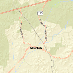 Silerton Tennessee Street Map