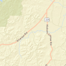 Hickory Corners Tennessee Street Map