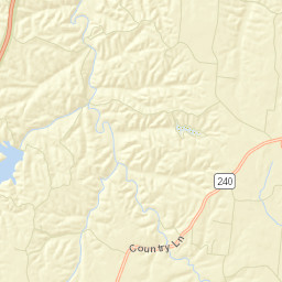 Center Tennessee Street Map