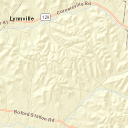 Lynnville Tennessee Street Map