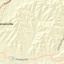 Yell Tennessee Street Map