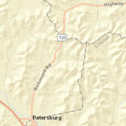 Richmond Tennessee Street Map