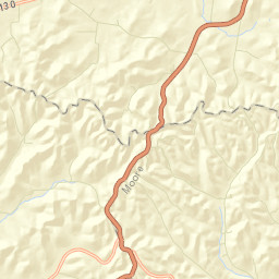 Hawthorne Tennessee Street Map