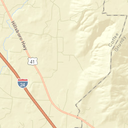 Glen Tennessee Street Map