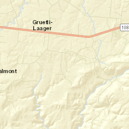 Torbet Tennessee Street Map