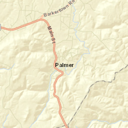 Tatesville Tennessee Street Map