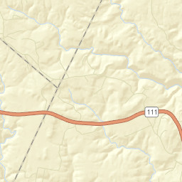Flat Top Tennessee Street Map