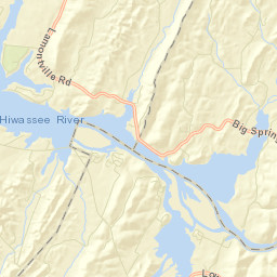 Marina Hills Tennessee Street Map