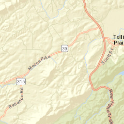 Tellico Plains Tennessee Street Map