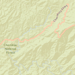 Waucheesi Tennessee Street Map