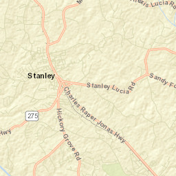 Stanley Street Map