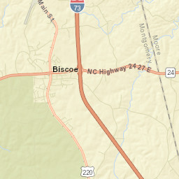 Biscoe Street Map