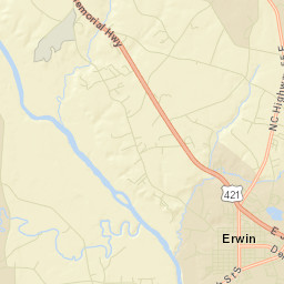 Erwin Street Map