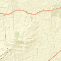 Hammam Bou Hadjar Street Map
