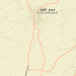 Sidi Alouane Street Map