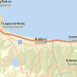 Georgioupolis Street Map