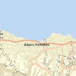 Lápithos Street Map