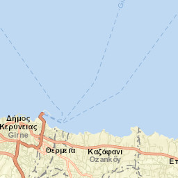 Kyrenia Municipality Street Map