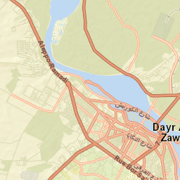 Deir ez-Zor Street Map