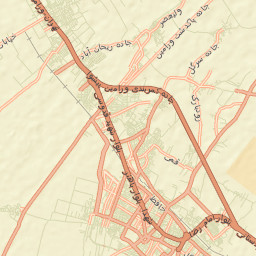 Varamin Street Map