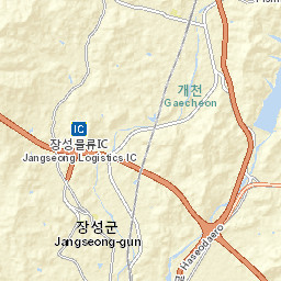 Jangseong-gun Street Map