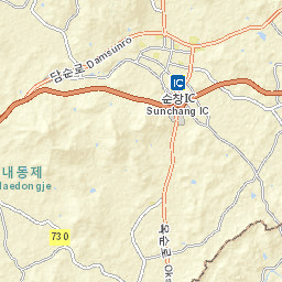 Sunchang-gun Street Map